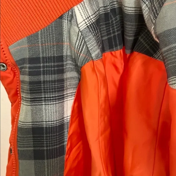 Vintage Nike Red Puffer Jacket Lightweight Relaxed Fit - Picture 3 of 6